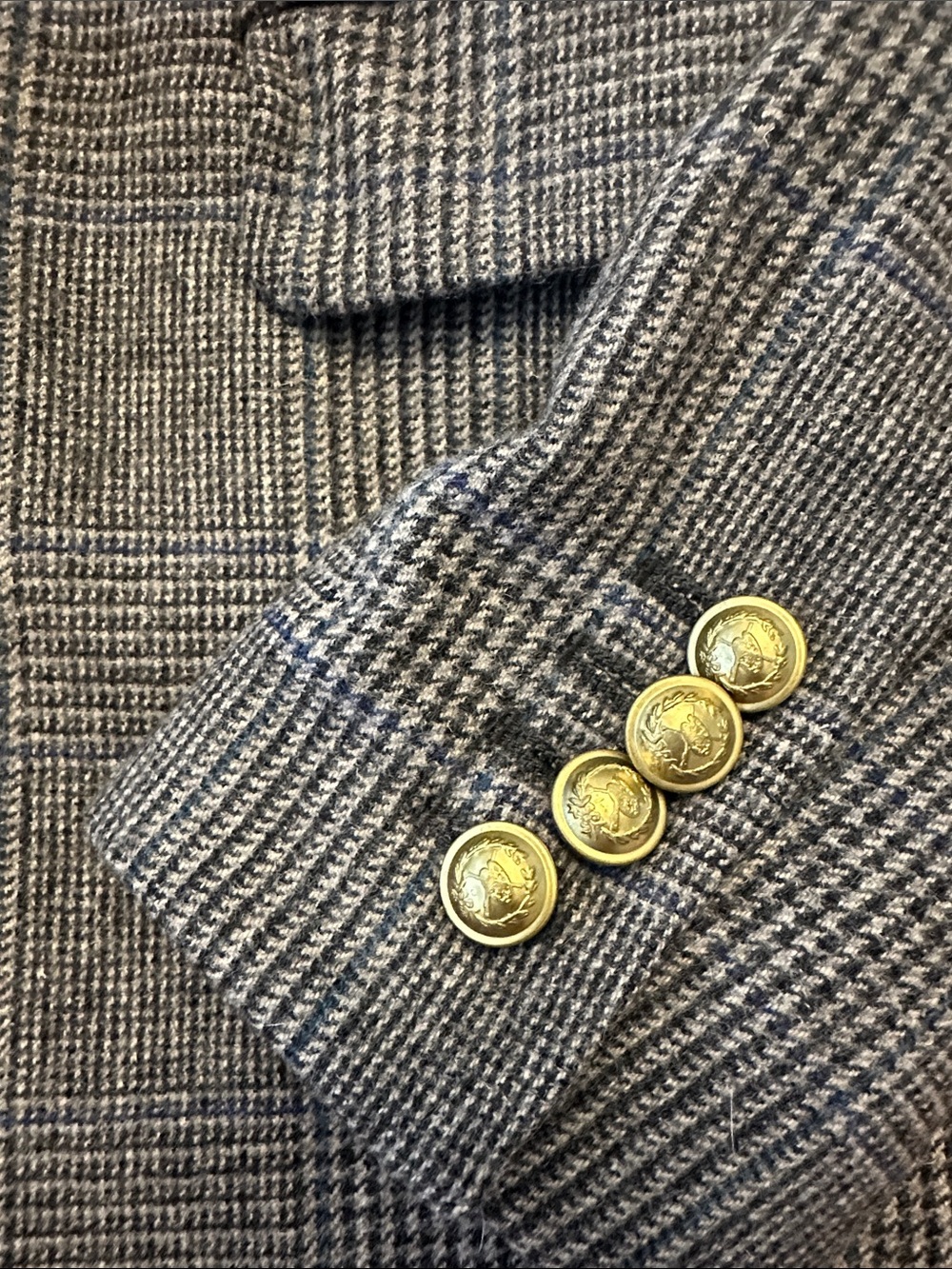 J Crew Classic Grey Plaid Women’s Blazer - Picture 4 of 4